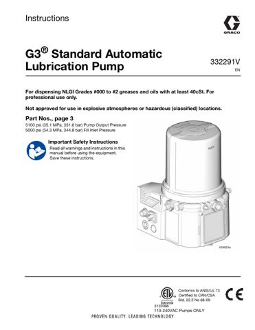 Graco Lube 332291V – Page preview (6148d3b6d893_S1-1 S. 1)
