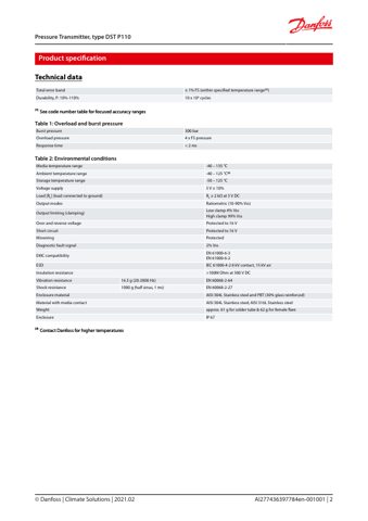 Danfoss P110 – Page preview (3b33a1e75709_S1-2 S. 2)
