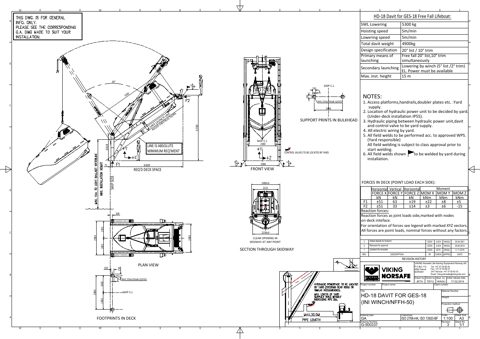 VIKING Life-Saving Equipment Norway HD-18 – Drawing (cf8eabc45530_S1-1 S. 1)
