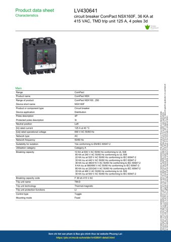 Schneider Electric Industries S.A.S. NSX160F – Page preview (dfe892ebe377_S1-2 S. 1)