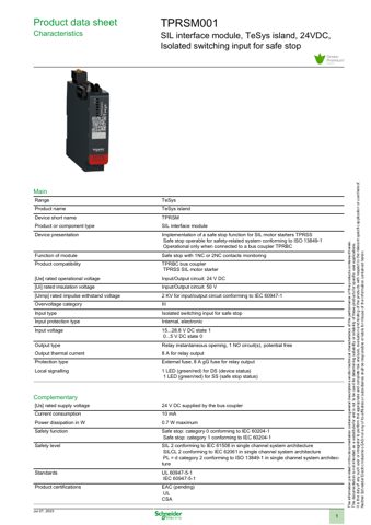 Schneider Electric Industries S.A.S. TPRSM001 – Page preview (bc8599459aaa_S1-1 S. 1)