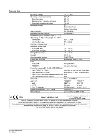 Siemens Fire Safety FDS229-A – Page preview (53f83c5beb24_S2-8 S. 6)