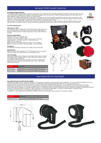Norselight DM60 FSP127 115-230V/24V – Drawing (4b0f7facc50b_S1-1 S. 1)