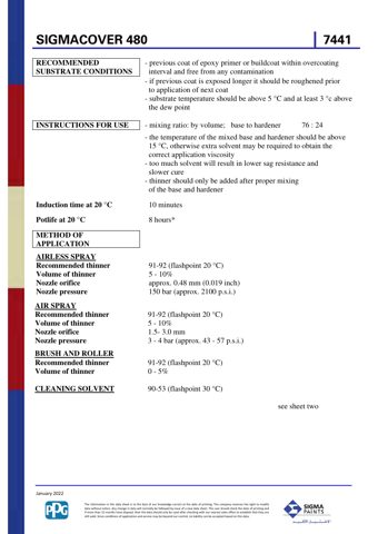 PPG / Sigma Coatings SigmaCover 480 – Drawing (3e09de28a297_S1-3 S. 2)