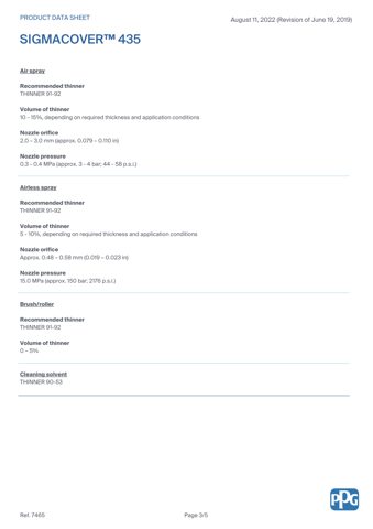PPG / Sigma Coatings SigmaCover 435 – Drawing (61e6668be11e_S2-5 S. 2)