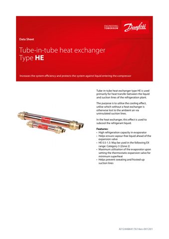 Danfoss HE – Page preview (3729113c0279_S1-1 S. 1)