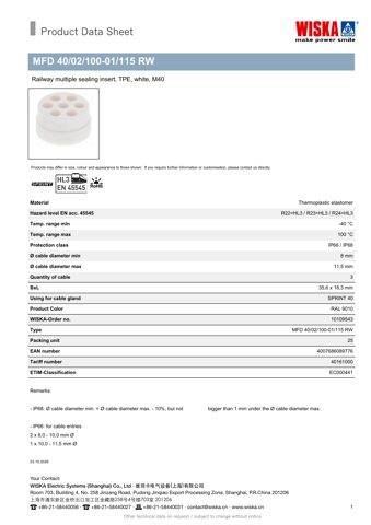 WISKA 115 RW – Drawing (e14e2b72e970_S1-1 S. 1)