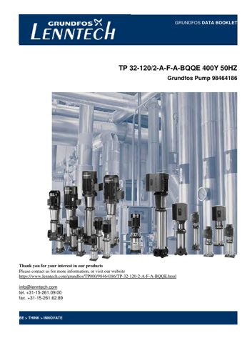 Grundfos TP 32-120/2-A-F-A-BQQE 400Y 50HZ – Page preview (a4afa89f4736_S1-1 S. 1)