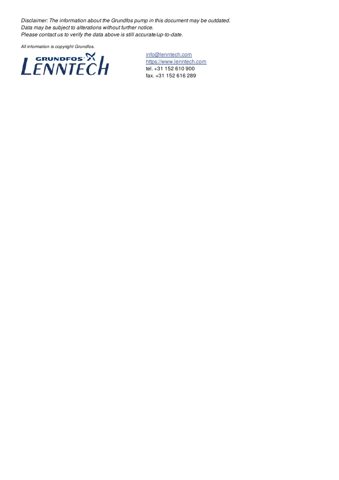 Grundfos SP 160 – Page preview (e0b6d3ad99b7_S3-11 S. 9)