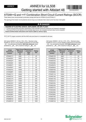 Schneider Electric Marine ATS48D22Y – Drawing (7eccdd884f8a_S1-1 S. 1)