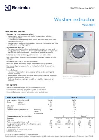 Electrolux Professional Marine W5130H – Drawing (774d9a2f6dd0_S1-2 S. 1)