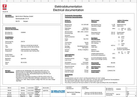 BOLL & KIRCH Filterbau GmbH Z46724 – Drawing (7281c772fefa_S1-1 S. 1)