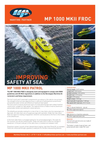Maritime Partner MP 1000 MKII FRDC – Page preview (8771e07c7036_S1-1 S. 1)
