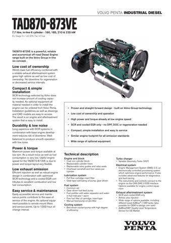 Volvo Penta TAD870-873VE – Drawing (0cf0a5c355b4_S1-1 S. 1)