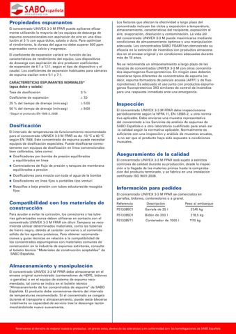 SABO FOAM S.r.l. UNIVEX 3-3 M – Page preview (689766751976_S1-2 S. 2)