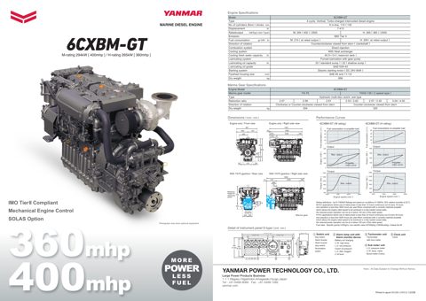 Yanmar Power Technology Co., Ltd. Tsukaguchi Factory 6CXBM-GT – Drawing (5cde6a12429d_S1-1 S. 1)