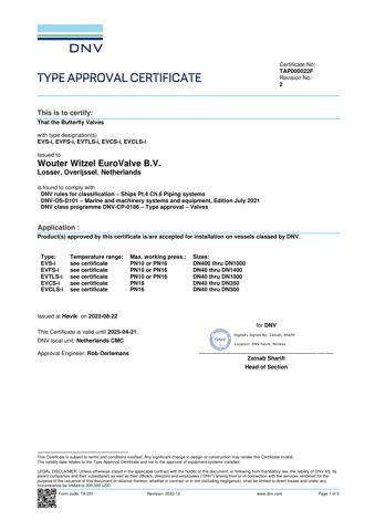 Wouter Witzel EuroValve B.V. EVS-i, EVFS-i, EVTLS-i, EVCS-i, EVCLS-i – Drawing (d3dd89e038f6_S1-3 S. 1)