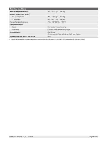 WIKA Alexander Wiegand SE & Co. KG DPGS40TA – Page preview (06c9a8f893f3_S1-8 S. 5)
