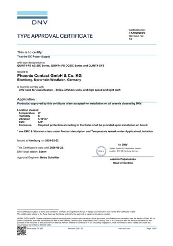 Phoenix Contact GmbH & Co. KG QUINT4-PS AC /DC Series, QUINT4-PS DC/DC Series and QUINT4-SYS – Drawing (c81ce6b1e0db_S1-5 S. 1)