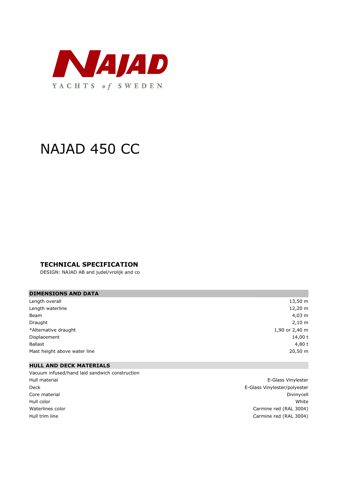 Najad AB Najad 450 – Drawing (0396590261d9_S1-11 S. 1)