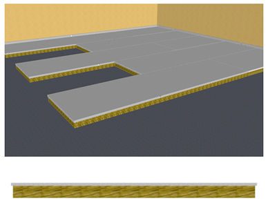 Rockwool A/S Steel Deck A60, floating floor