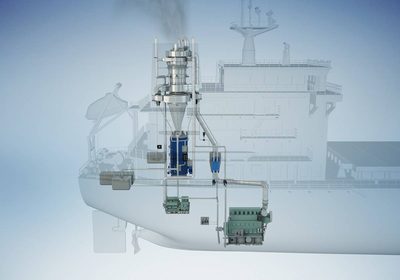 Hyundai Heavy Industries Power Systems Co., Ltd. HPS U-type / Open Loop System installed onboard BREST (IMO 9941867)