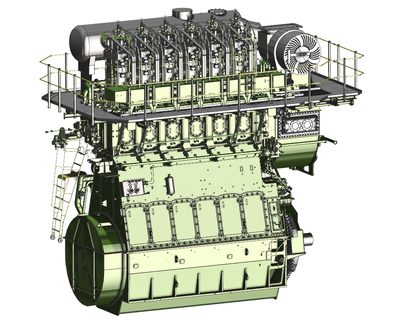 WinGD (Winterthur Gas & Diesel) WinGD X62-1.2 Two-Stroke Engine