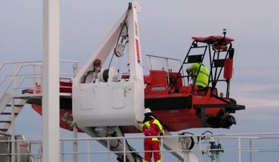 MacGregor MacGregor A-type: offshore rescue boat davit