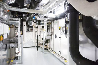 FläktGroup Marine JM Aerofoil Supply 500m3h engine room