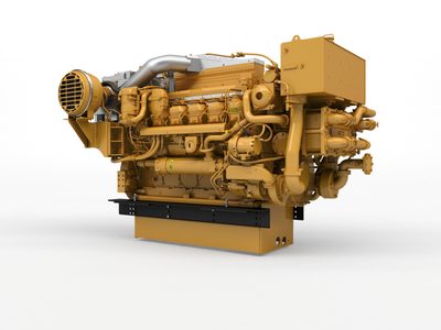 Caterpillar Marine Power Caterpillar 3512E Marine Propulsion Engine