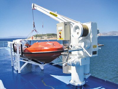 Palfinger Marine (Austria/Norway) Gravity / Single-Arm Davit
