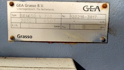 Grasso (GEA) Grasso V 700 100/10
