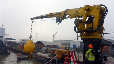 Heila Cranes HLRM 250-5 Marine Crane