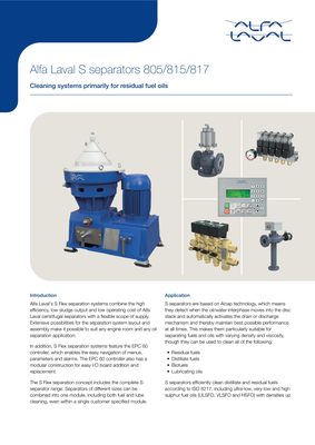 Alfa Laval S.p.A. Alfa Laval S946