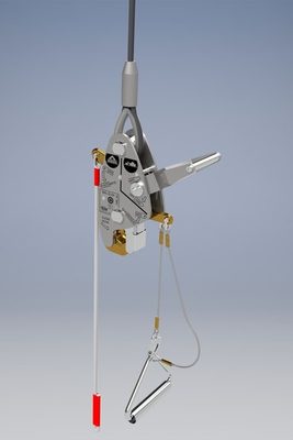 Palfinger Marine Safety AS Model LHR3.5 M2 on-load/off-load release mechanism, variants 1 and 2, for use with double-point suspension lifeboats and rescue boats; maximum approved working load is 3500 kg per hook.