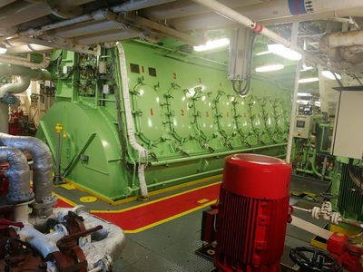 Yara Marine Technologies AB EGC System GTM-R installed onboard Christine Oldendorff (IMO 9537898)