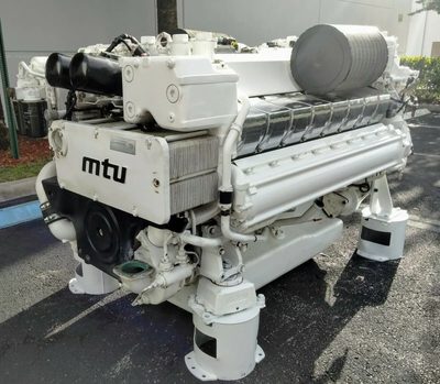 MTU 16V 2000 M41A Marine Generator Set