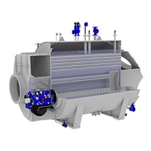 Saacke CMB-HF (Combination Marine Boiler - Horizontal Three-Pass)