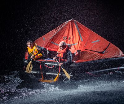 Grand Ocean Marine ADL-12 Davit Launched Liferaft