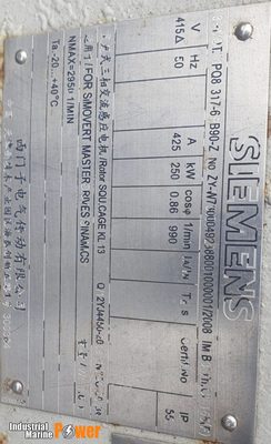 Siemens Marine 3RW5 250kW 690V Marine