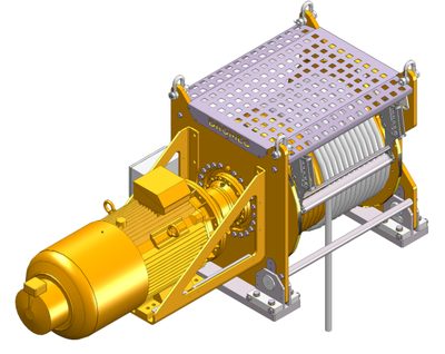 Dromec B.V. Hoist winch EPH-15000-G