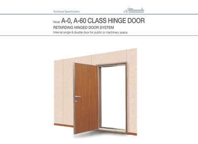 Sung Mi Co., Ltd. A-60 Class Fire Door: SM-A60-HC