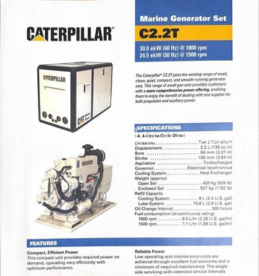 Caterpillar C7.1 Marine Generator Set