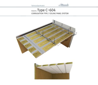 Sung Mi Co., Ltd. B-0 Class Ceiling Panel C-604N