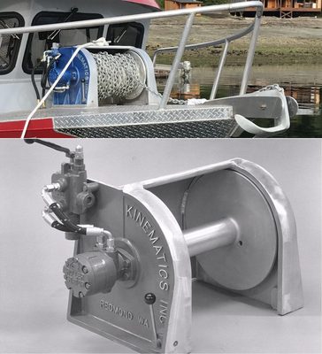 Palfinger Marine Safety AS Hydraulic Winch for Rescue Boats,  /  Type: WH-100-82-0-S