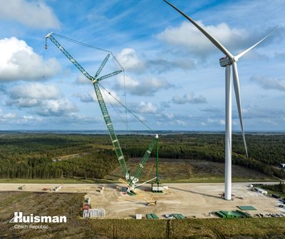 Huisman 150mt Leg Encircling Crane