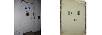 Podszuck GmbH Class B-15 single leaf hinged fire door type "LMD-B15-L40"