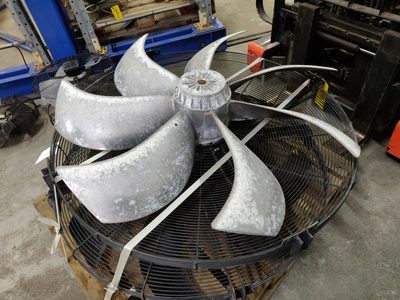 Ziehl-Abegg Marine FC Supply 20000m3h engine room