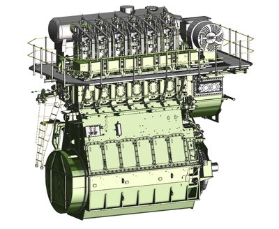 WinGD (Winterthur Gas & Diesel) WinGD X62-B Two-Stroke Engine