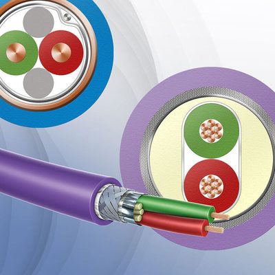 BizLink Special Cables Germany GmbH BizLink SeaLine SCG PROFIBUS (MUD RES)  02YSH(ST)CH 1x2x1.2/2.55-100 LI MUD Res